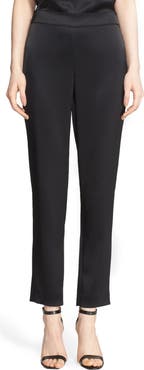 ST. JOHN St. John Collection Emma Satin Ankle Pants