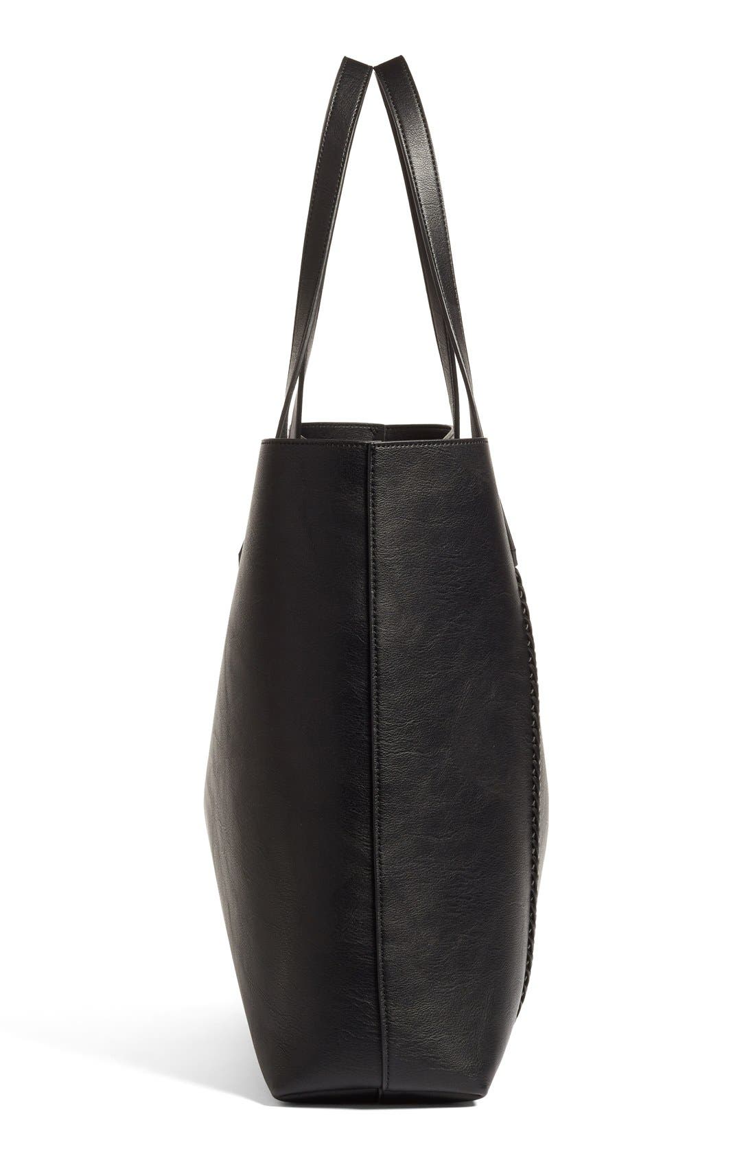 Phase 3 Faux Leather Tote, Alternate, color, 