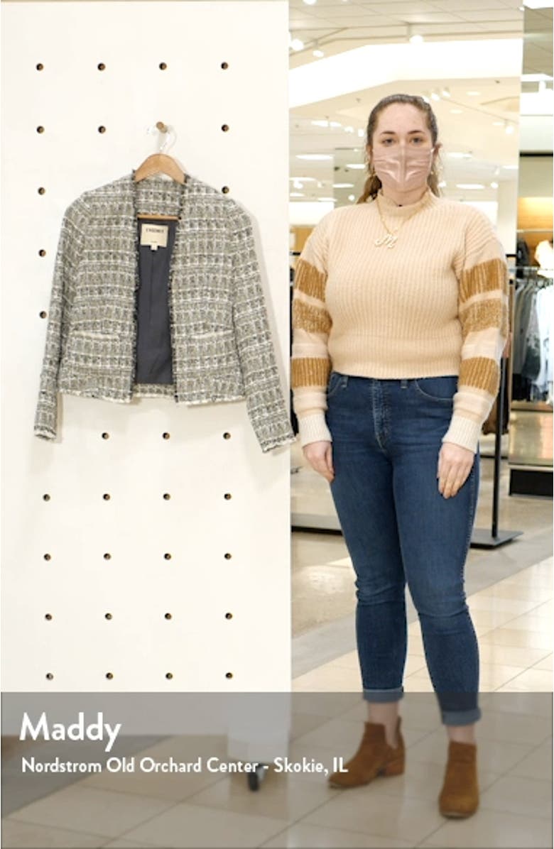 Adette Tweed Blazer, sales video thumbnail