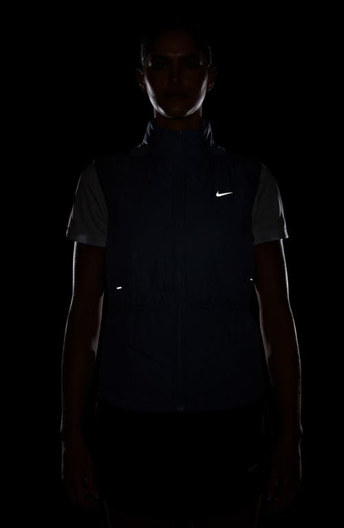 Nike Swift Therma-fit Running Vest In Blue