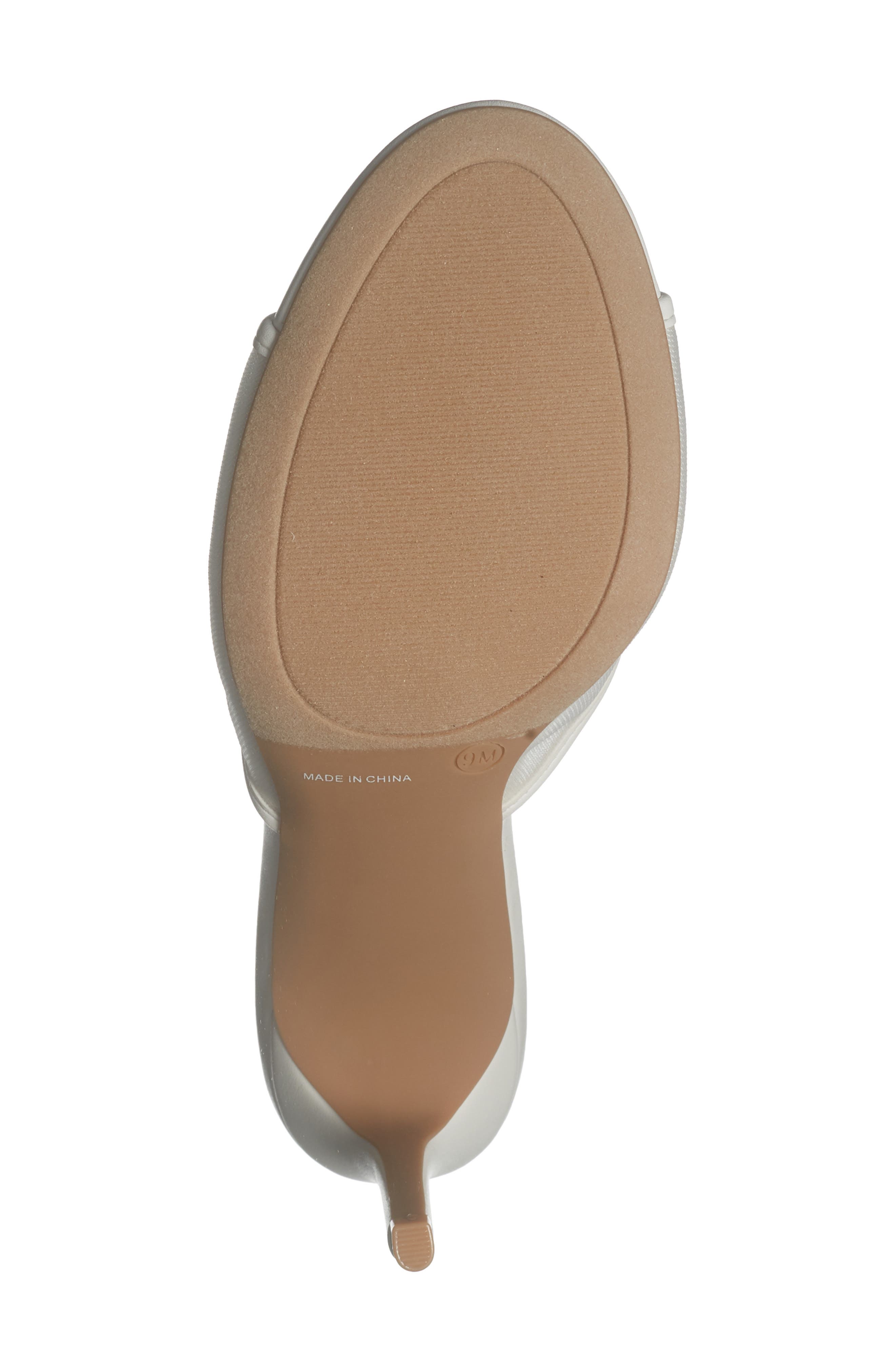 Paz Spike Heel Sandal, Alternate, color, WHITE EGGSHELL