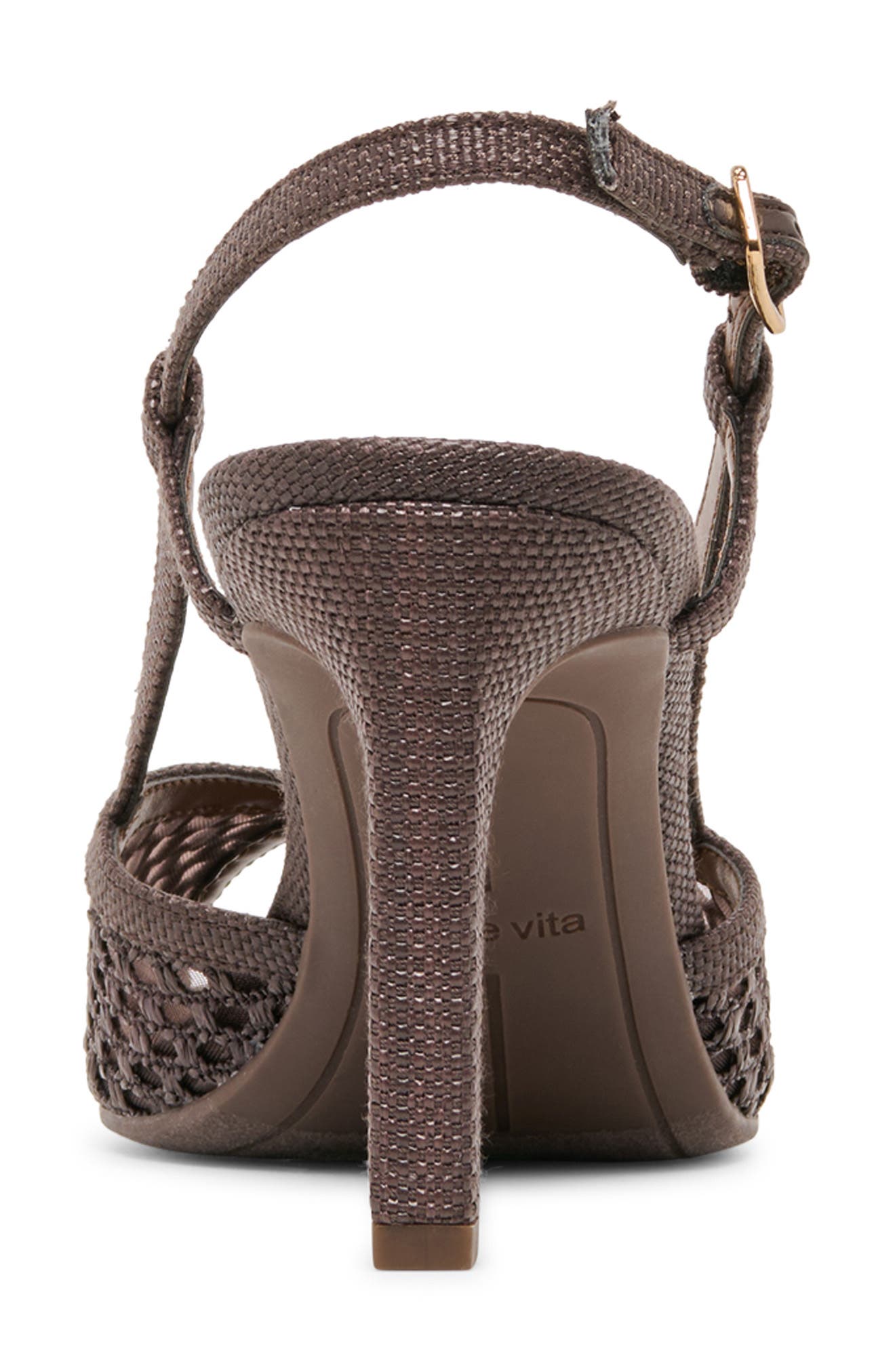 Sheri Slingback Sandal, Alternate, color, CHOCOLATE RAFFIA
