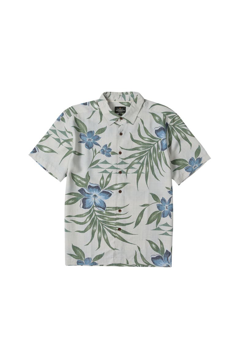 Palapa Floral Shirt, Alternate, color, High Rise