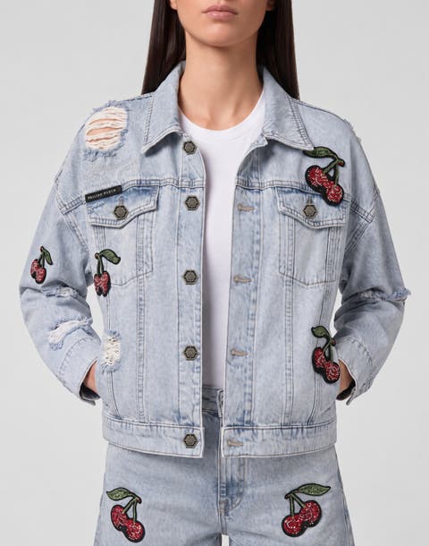 Denim Regular Jacket Cherrylicious Women