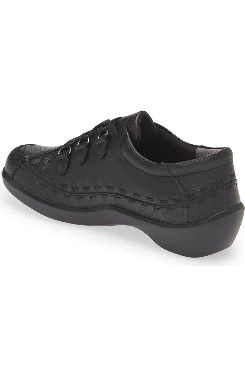 ZIERA SHOES Allsorts Hiker Shoe, Alternate, color, Black Leather