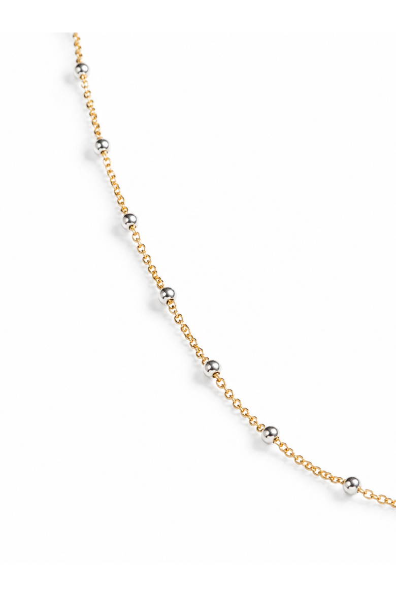 June Satellite Necklace, Alternate, color, Gold