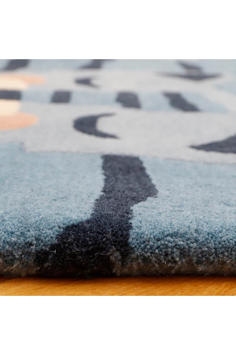 Blue Tigger Rug, Alternate, color, BlUE