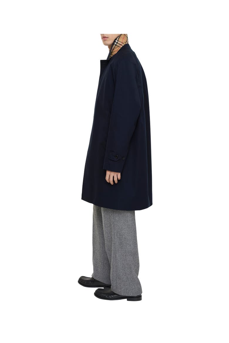 Mid-length Camden Heritage Car Coat, Alternate, color, Coal blue