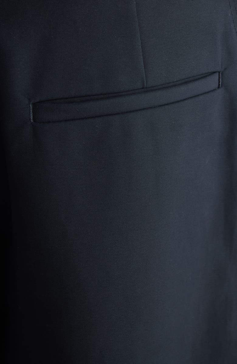 Acne Studios Plass Cotton Sateen Wide Leg Pants, Alternate, color, Black