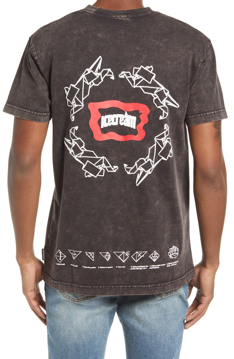 ICECREAM Men's Start Over Logo Cotton Graphic Tee, Alternate, color,