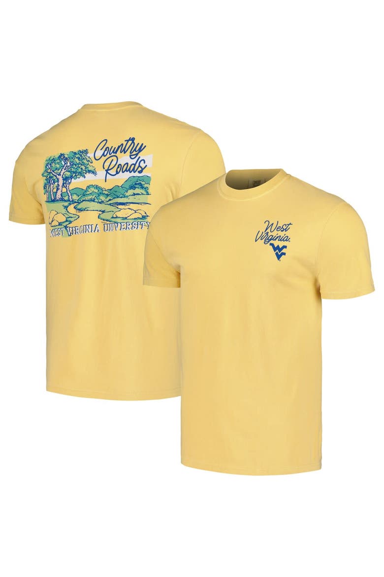 Unisex Gold West Virginia Mountaineers Hyper Local Country Roads T-Shirt, Main, color, Gold