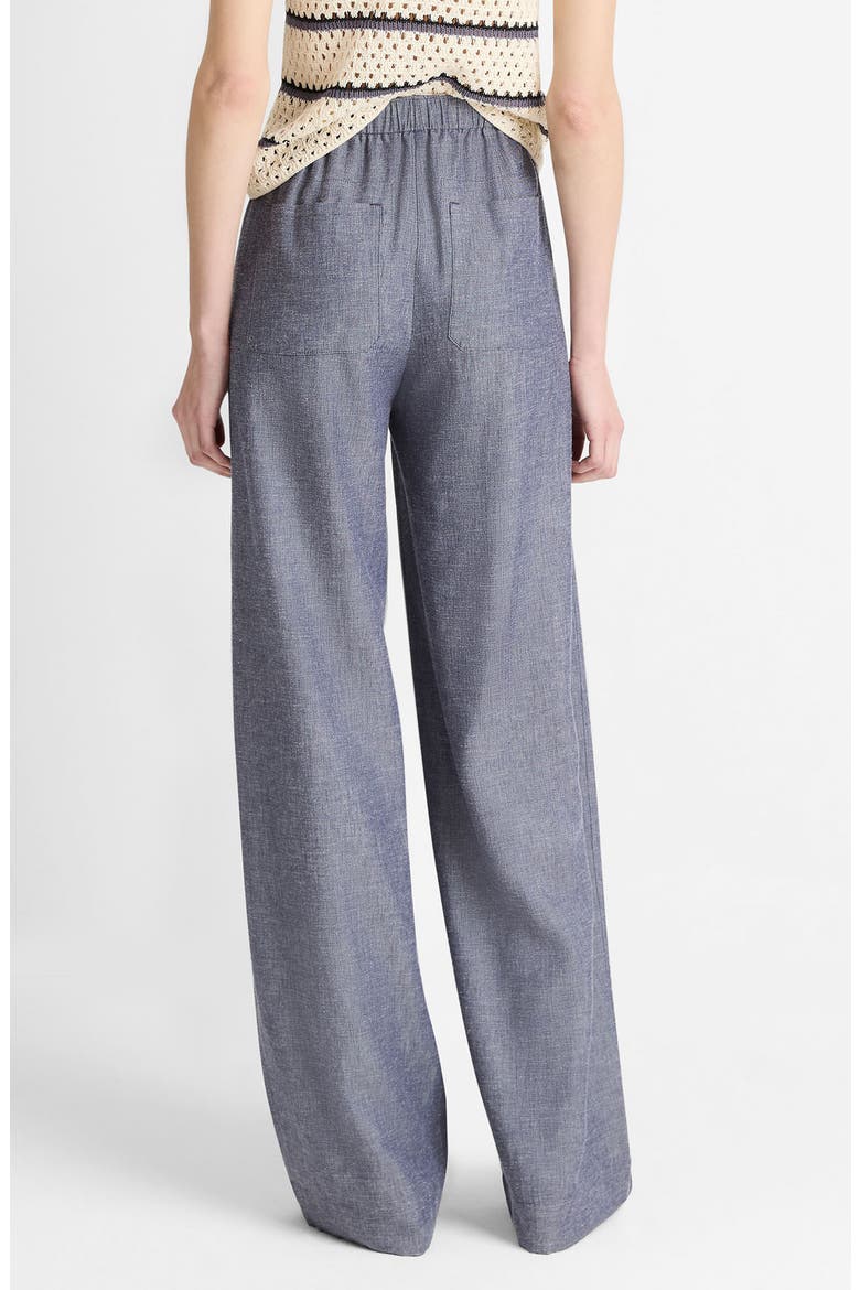 Mid Rise Pull-On Pants, Alternate, color, MID INDIGO