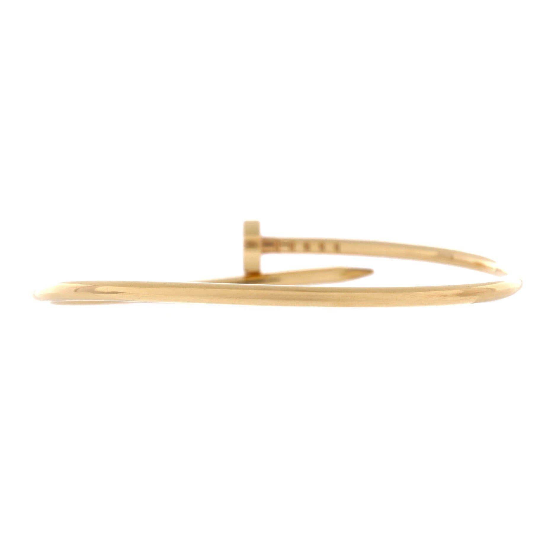 Juste un Clou Bracelet 18K Yellow Gold Small, Alternate, color, Metallic Gold