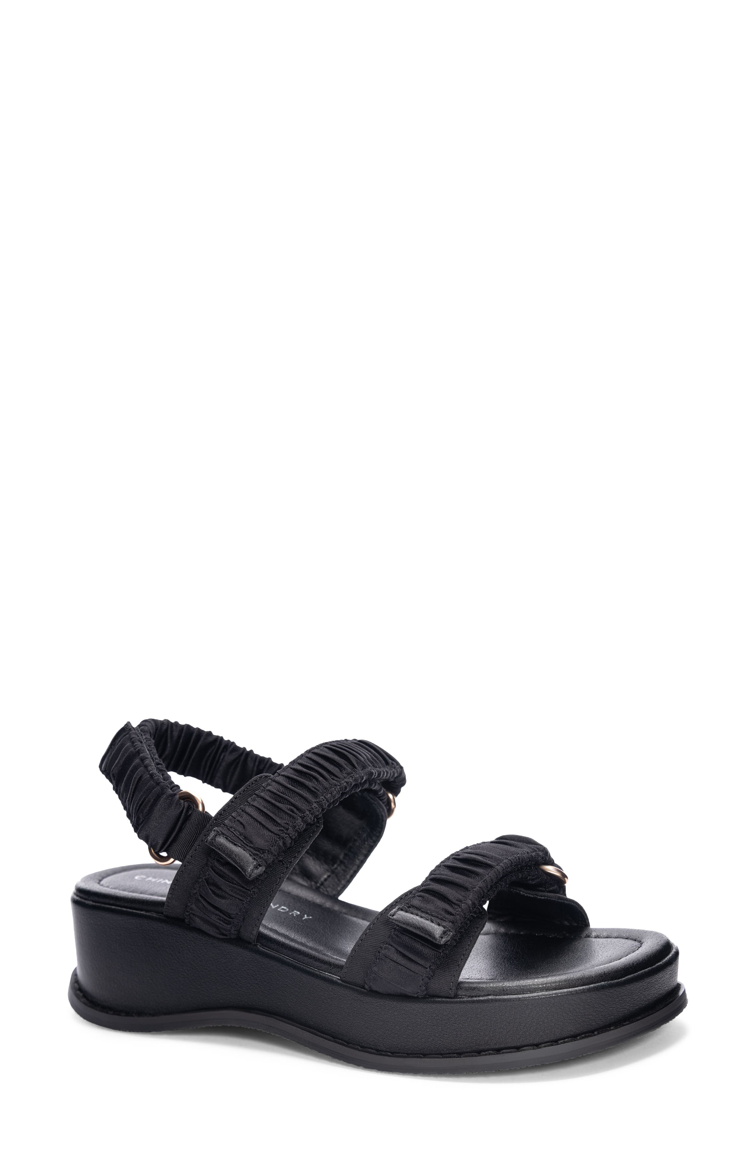 Chinese Laundry Cashy Platform Wedge Sandal, Main, color, 
