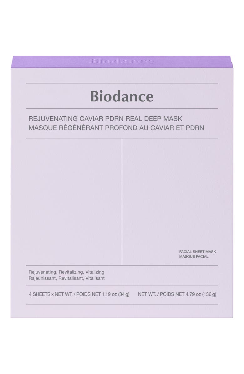 BIODANCE Rejuvenating Caviar PDRN Real Deep Mask, Main, color,