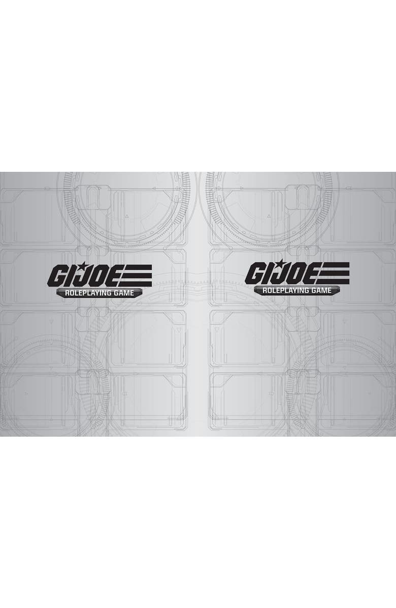 Renegade Game Studios G.I.I JOE Roleplaying Game Expanded Character Sheet Journal, Alternate, color, Blue