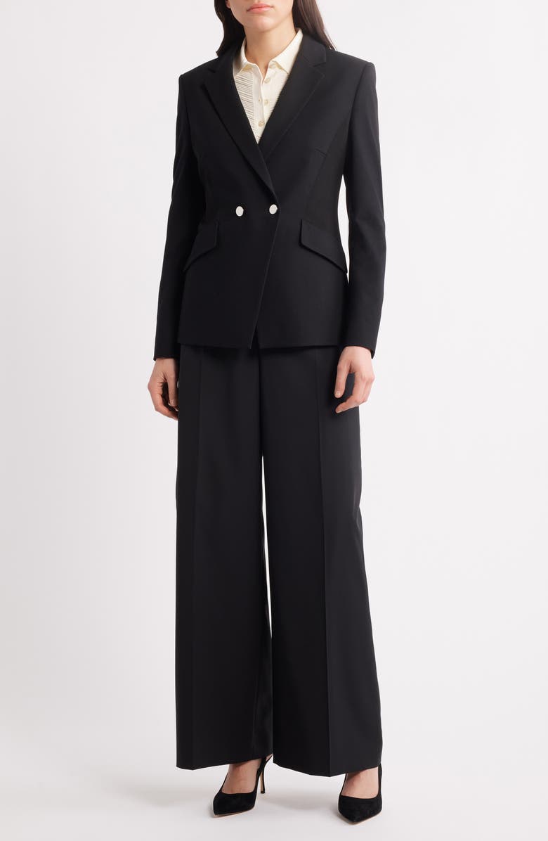 BOSS Jatawa Double Breasted Blazer, Alternate, color, Black