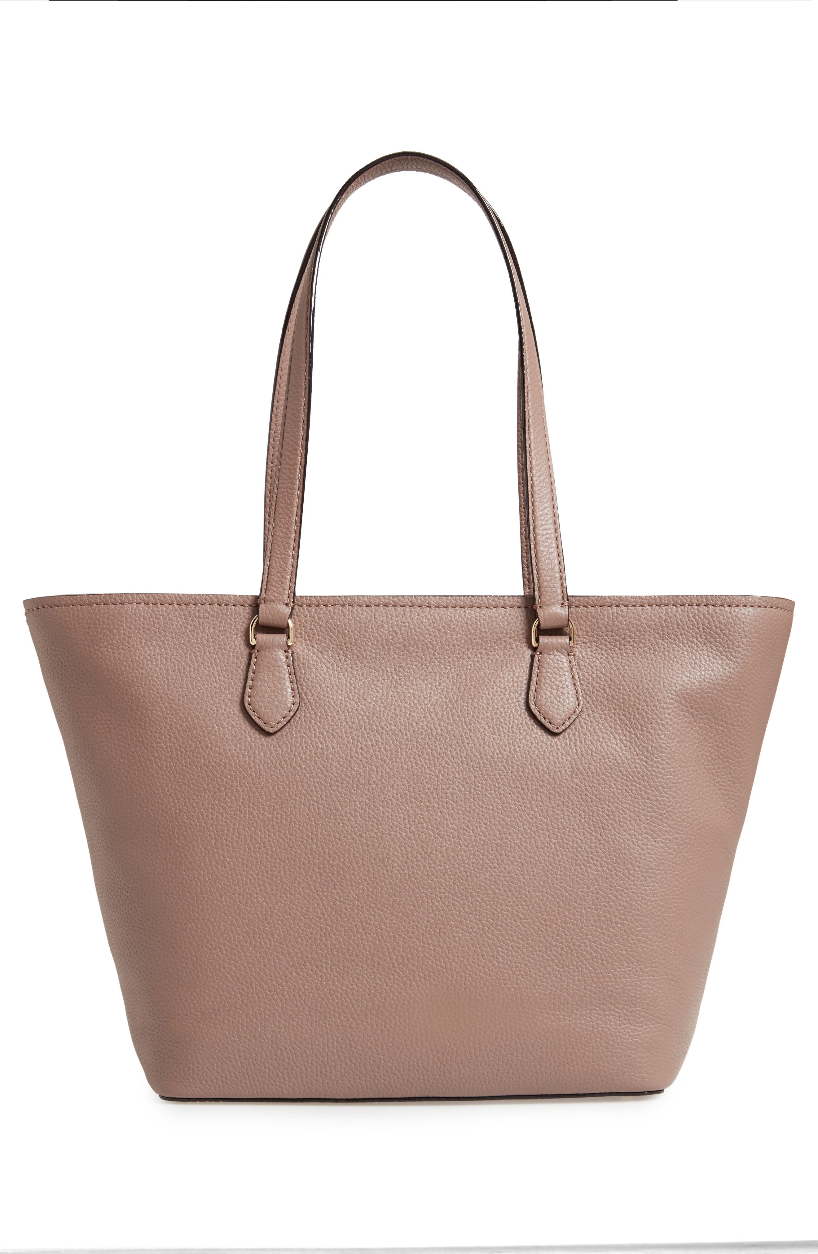 jackson street – jana leather tote, Alternate, color, BROWNSTONE