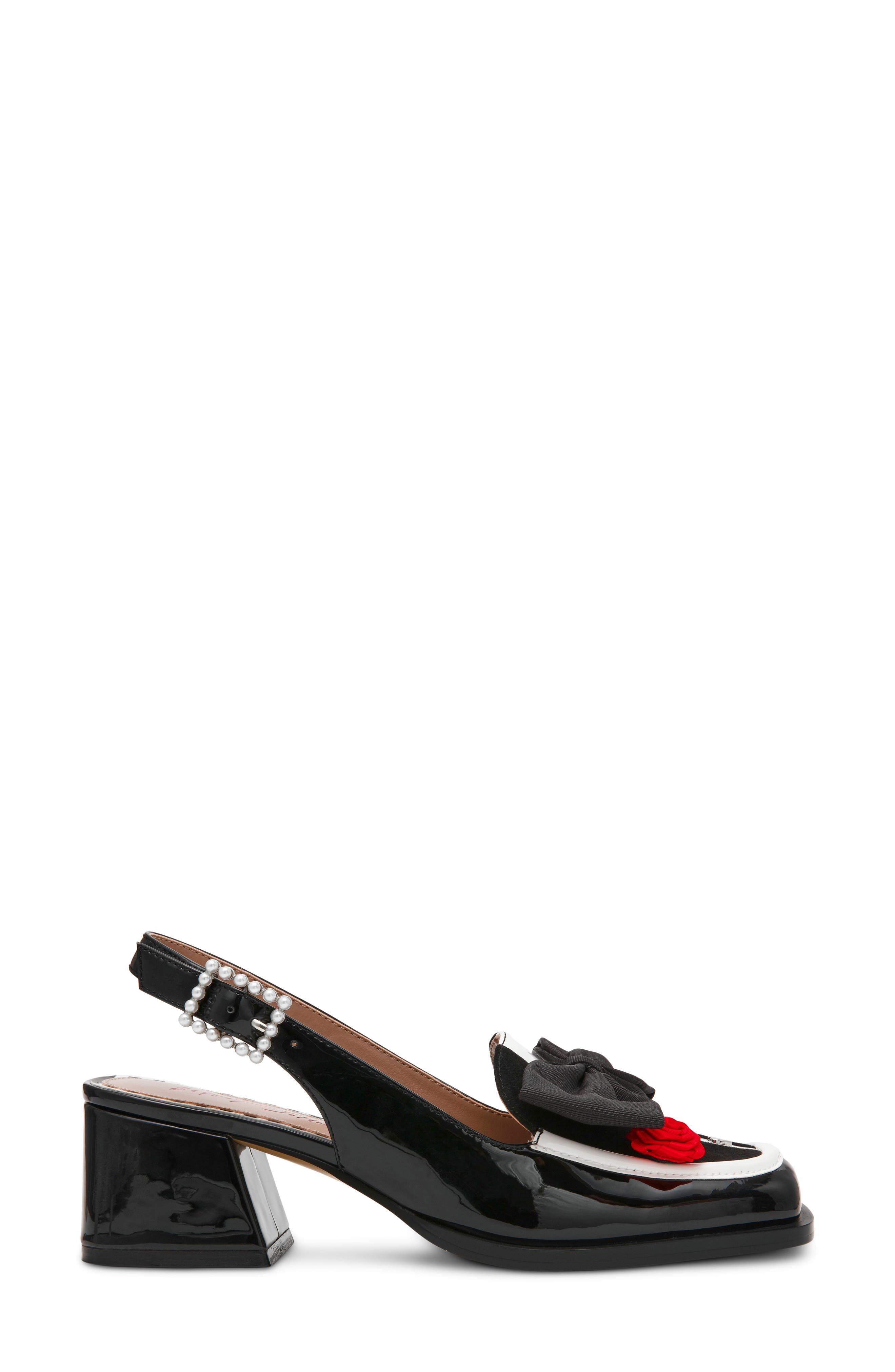 Jonas Slingback Loafer, Alternate, color, BLACK MULTI