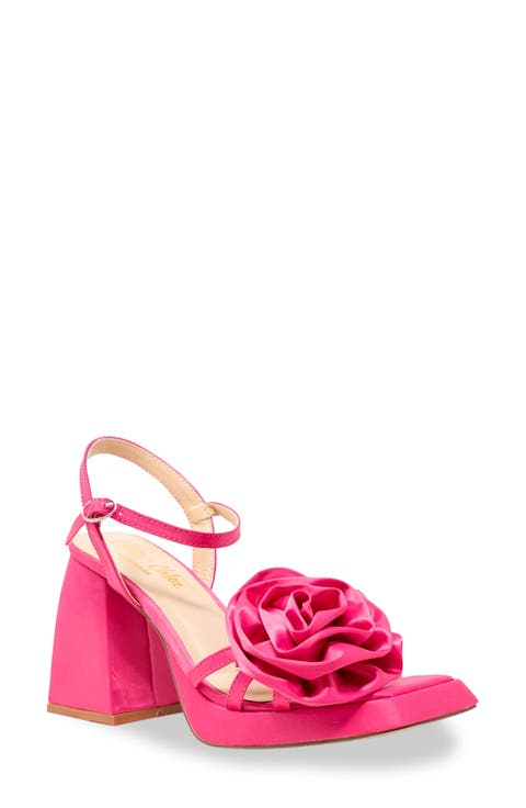 Danielle Rosette Platform Sandal (Women)