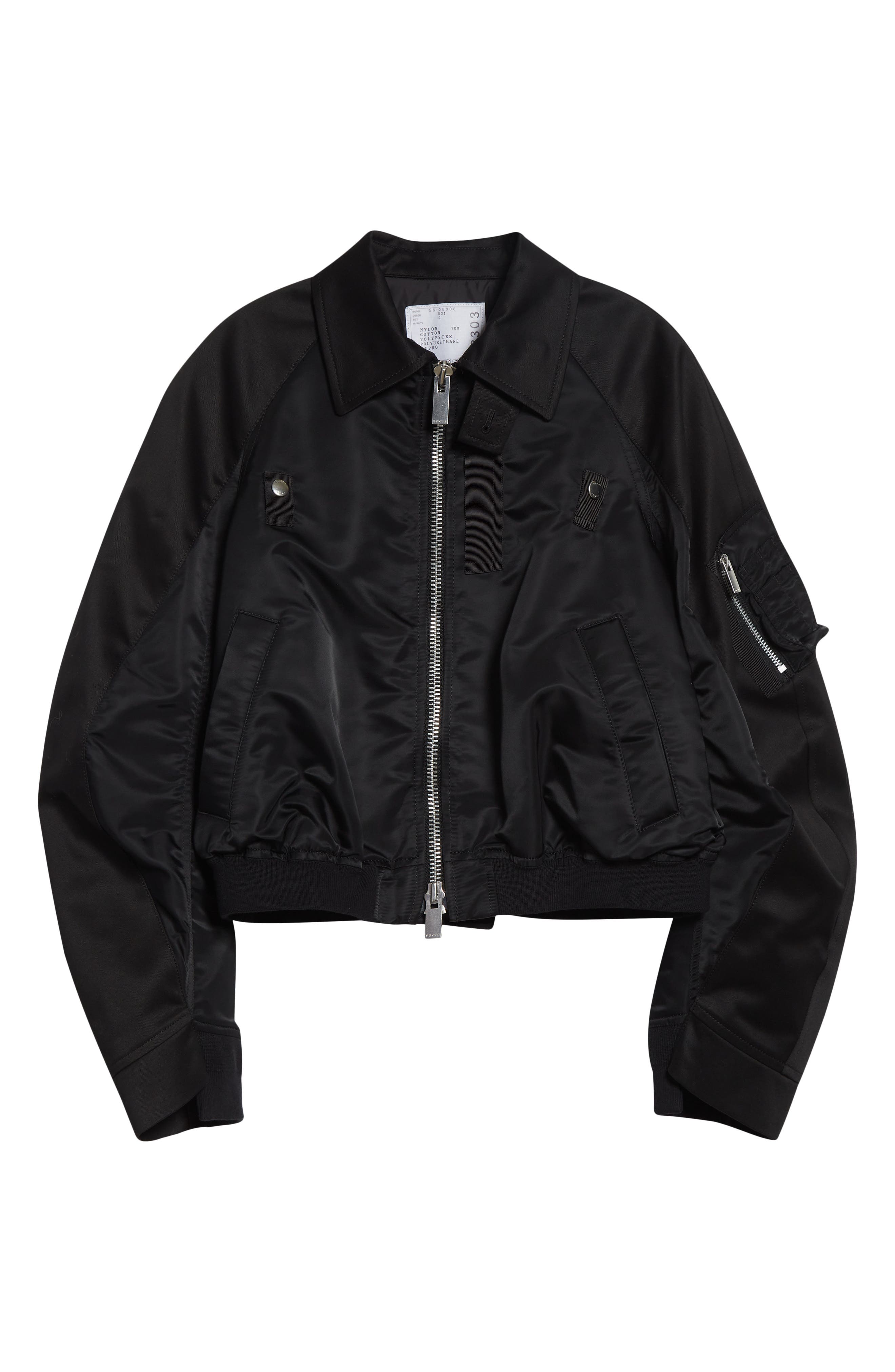 Cotton Chino x Nylon Twill Jacket (Women) | Nordstrom