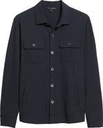 Robert Barakett Abram Rib Knit Overshirt