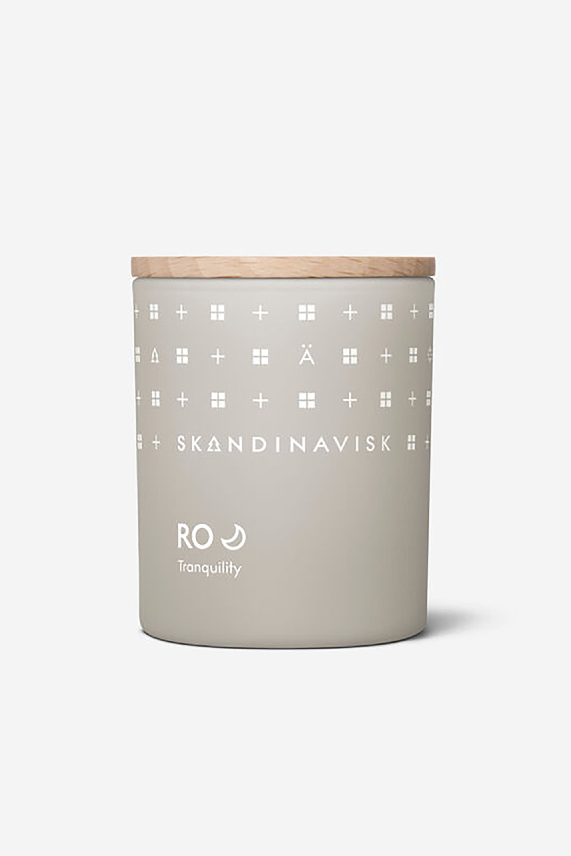 SKANDINAVISK RO Scented Candle 65g - Grey