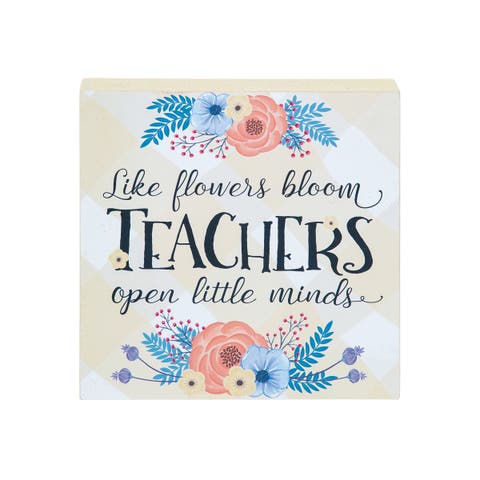 Teachers Wooden Plaque