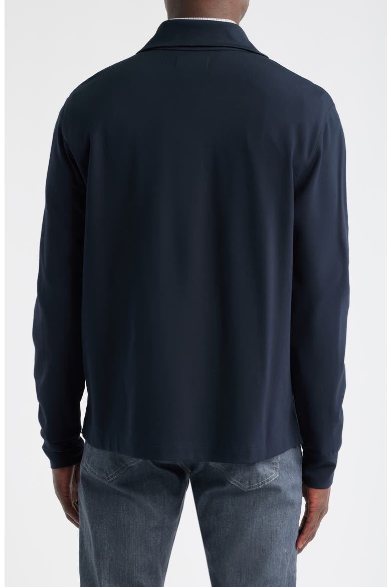 Travel Luxe Quarter Zip Pullover, Alternate, color, BLACK ROCK