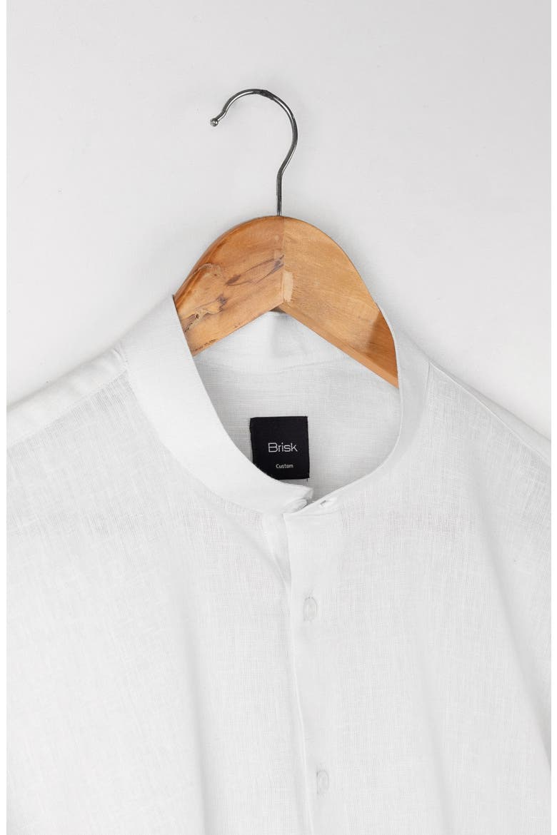 Cotton Linen Shirt, Alternate, color, White
