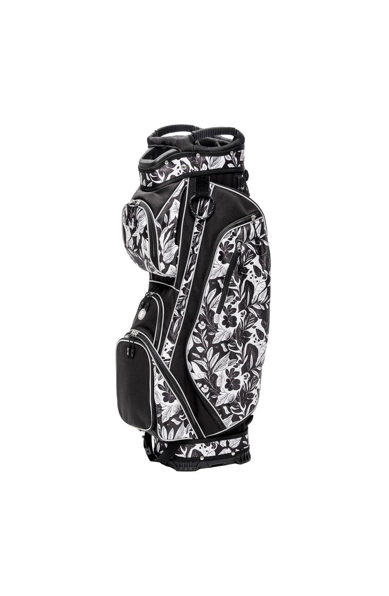 Glove It Pattern Womens Golf Cart Bag, Main, color, Black Forest