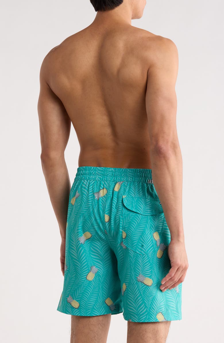 Hurley Pina Volley Swim Shorts, Alternate, color, Teal Tint