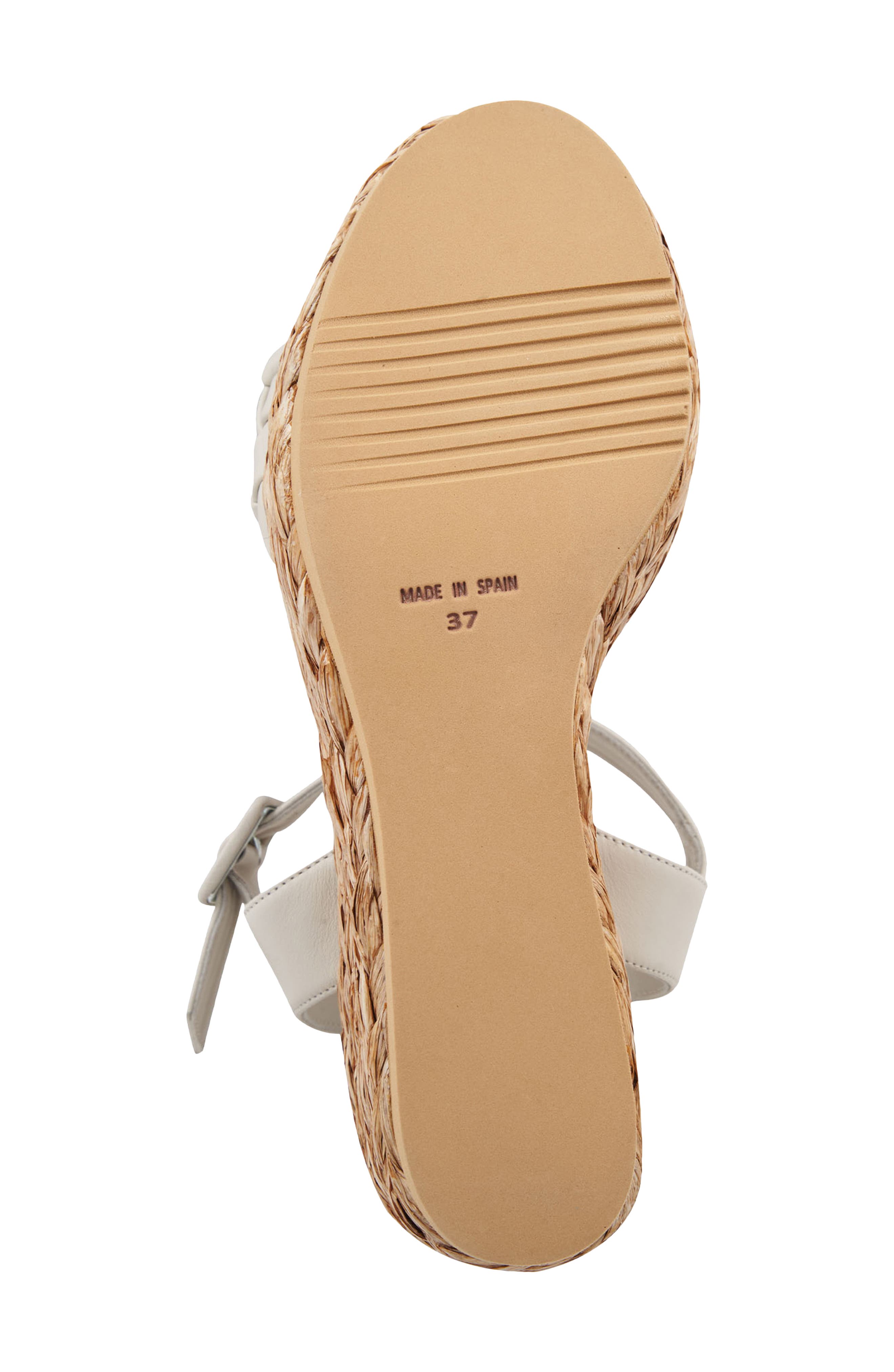 André Assous Cecilia Platform Wedge Sandal, Alternate, color, Off White