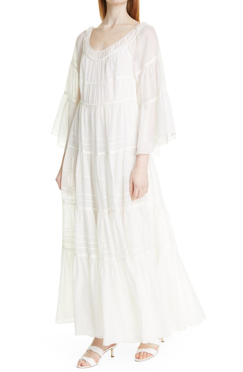 chinese dress ladies Amazon.com: Rebecca Taylor Women's Ruched Mesh Maxi Dress,Hibiscus,2 :  Clothing, Shoes & Jewelry main image 1