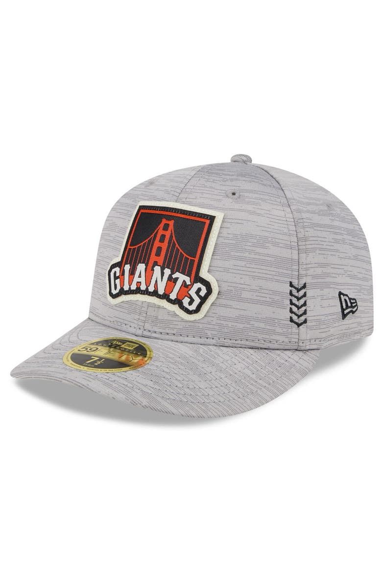 New Era Men's New Era Gray San Francisco Giants 2024 Clubhouse Low Profile 59FIFTY Fitted Hat, Alternate, color, Heather Gray