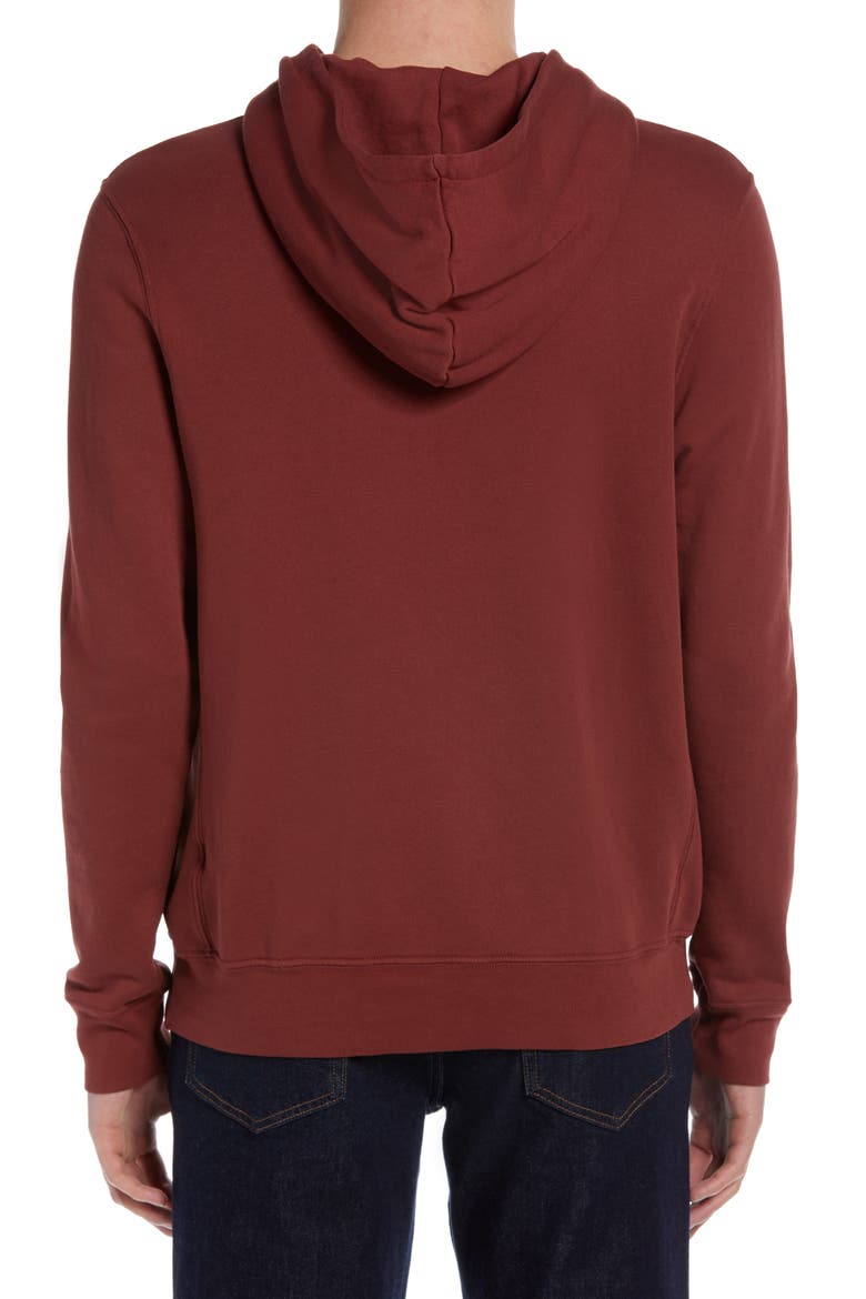Loop Terry Hoodie, Alternate, color, RUSSETT