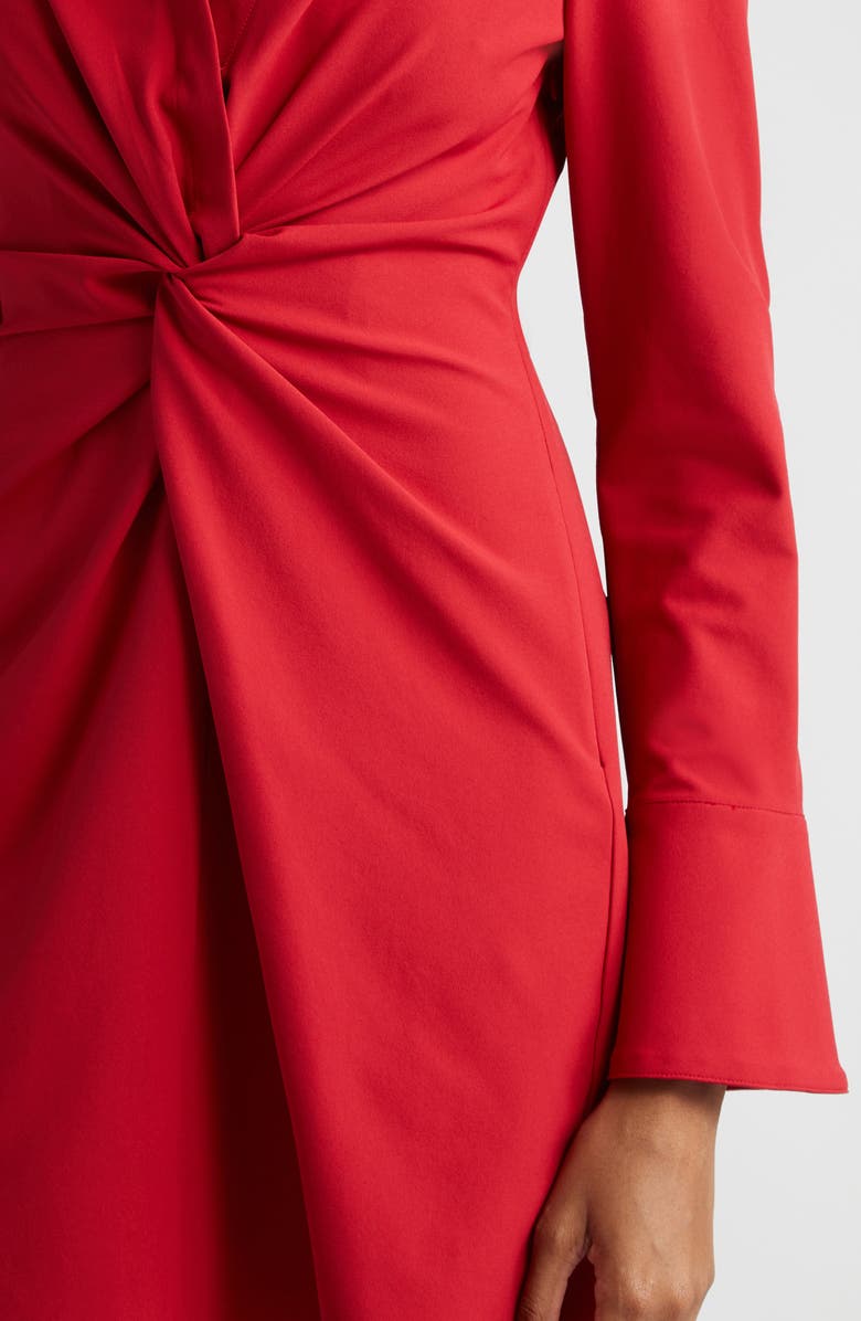 Cinq à Sept Mckenna Long Sleeve Shirtdress, Alternate, color, 