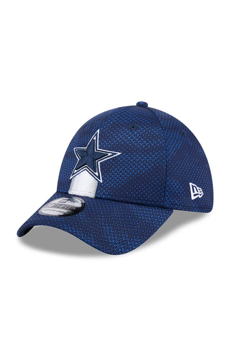 New Era Men's New Era Navy Dallas Cowboys 2024 Sideline 39THIRTY Flex Hat, Main, color, Navy