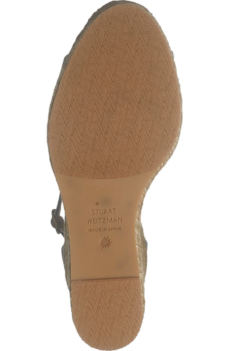 Stuart Weitzman Nudistcurve Wedge Sandal, Alternate, color, Washed