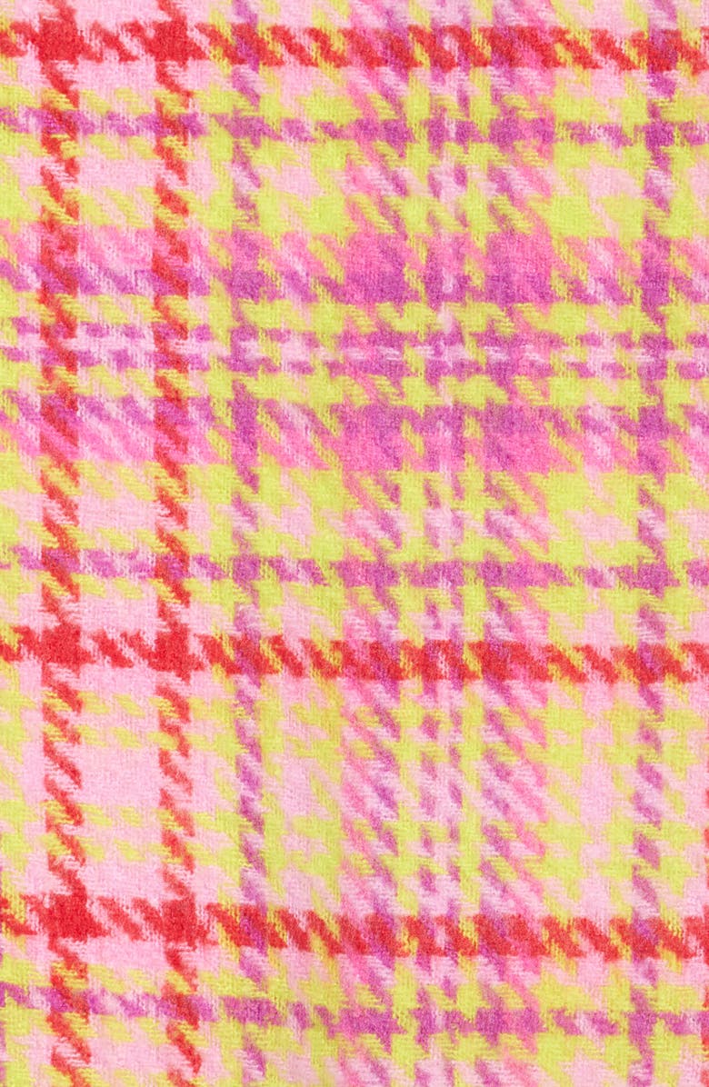 Steve Madden Brushed Twill Scarf, Alternate, color, Strawberry Pink Multi