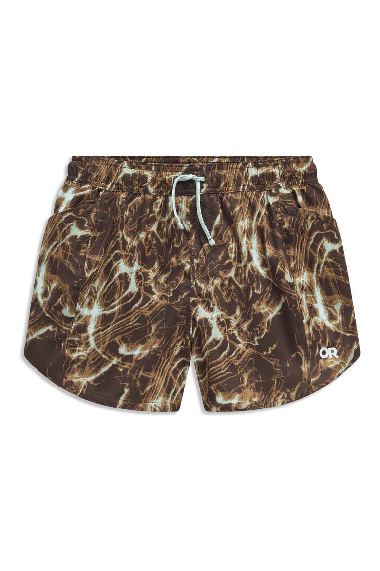 Odyssey Multi Shorts, Alternate, color, CHESTNUT ALCOVE PRINT