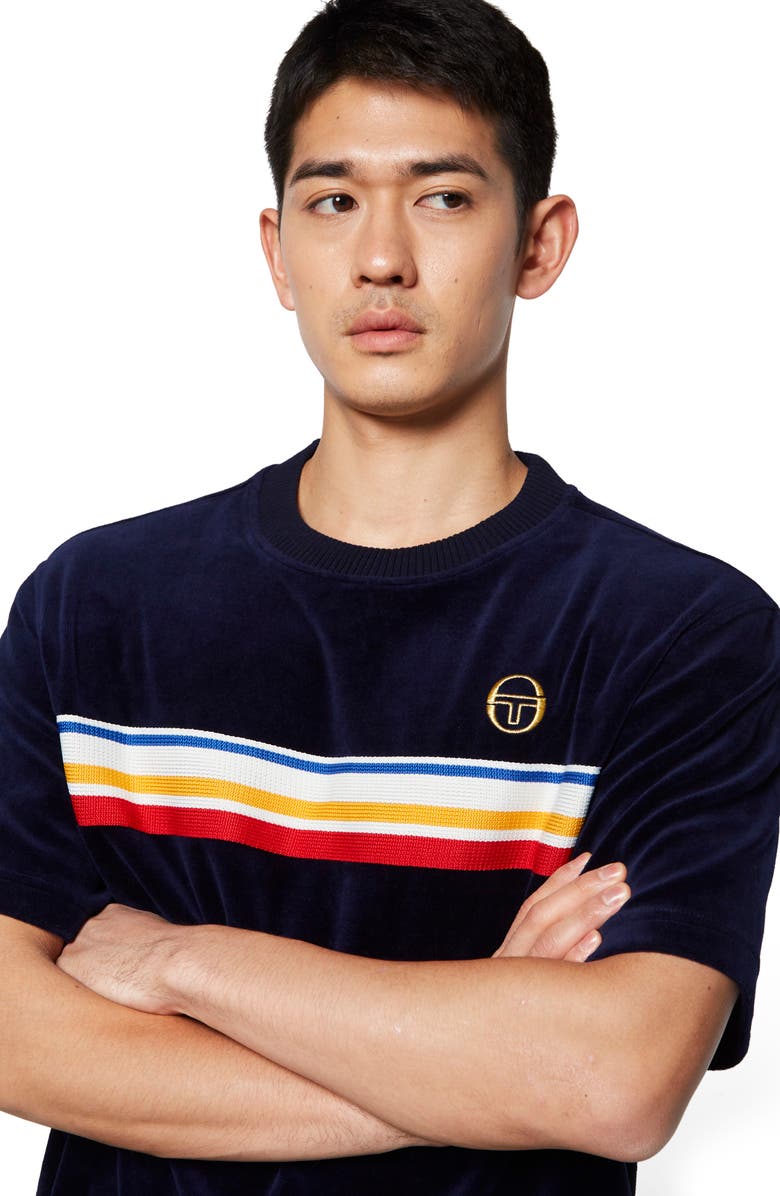 Sergio Tacchini Ivanes Cotton Blend Crewneck T-Shirt, Alternate, color,