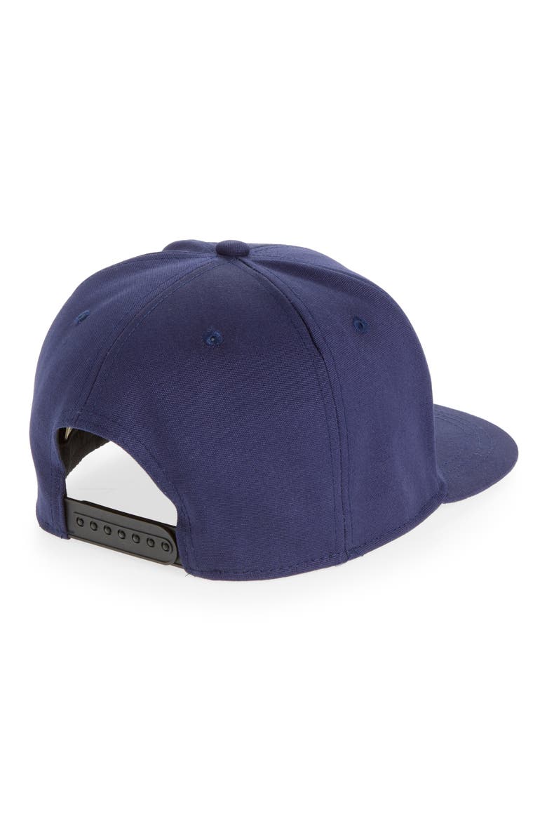 Flat Brim Hat, Alternate, color, NAVY