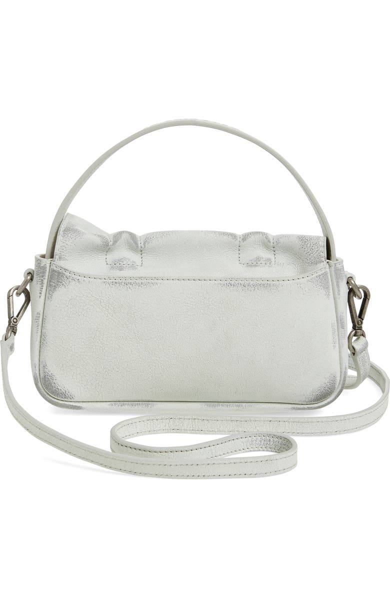 Acne Studios Micro Multipocket Aged Leather Crossbody Bag, Alternate, color,