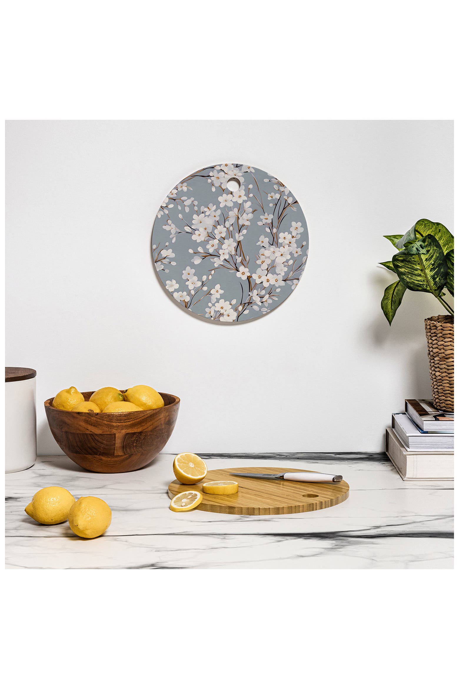 Dagger With Roses Deny Designs Blossom Flowers Cutting Board | Nordstromrack