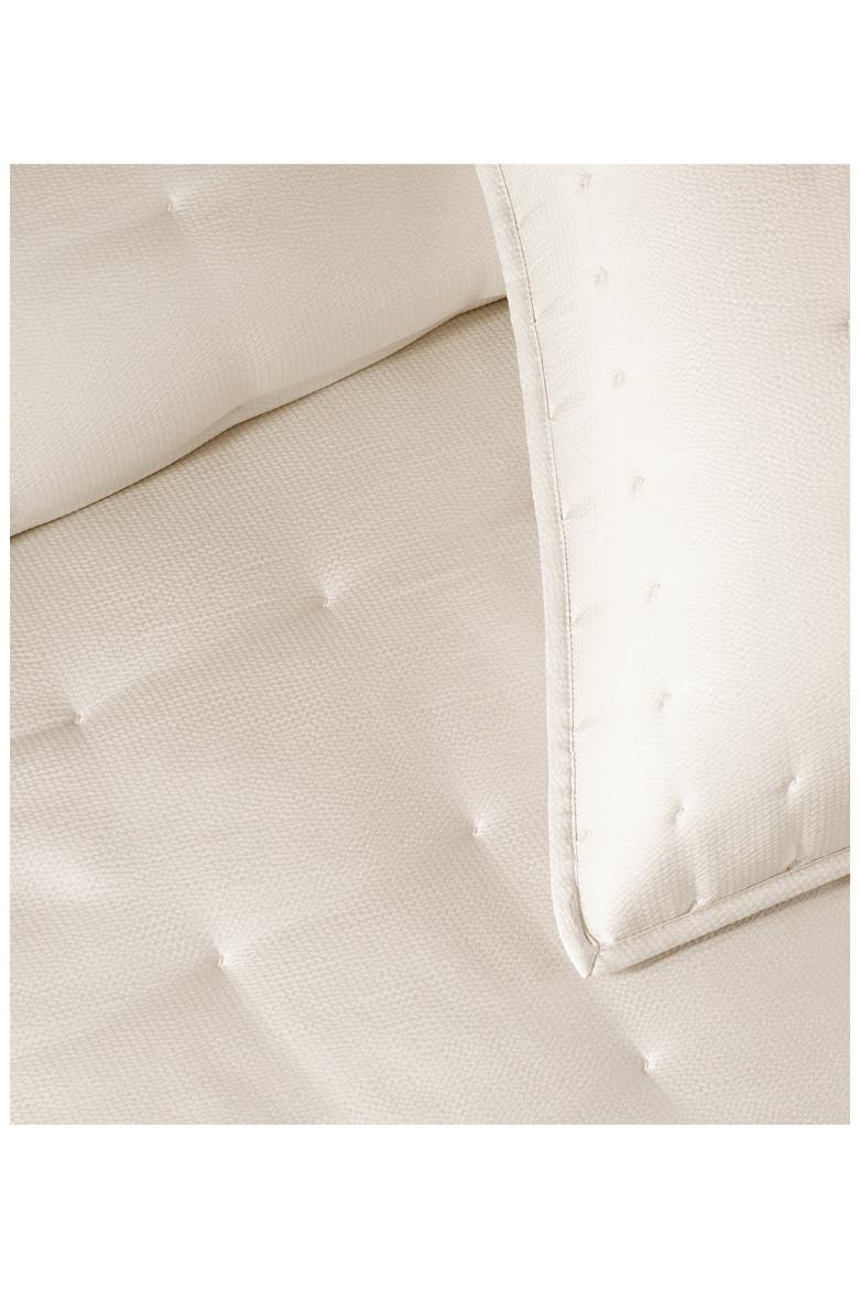 Hammered Silk & Cotton Blend Quilt, Alternate, color, IVORY