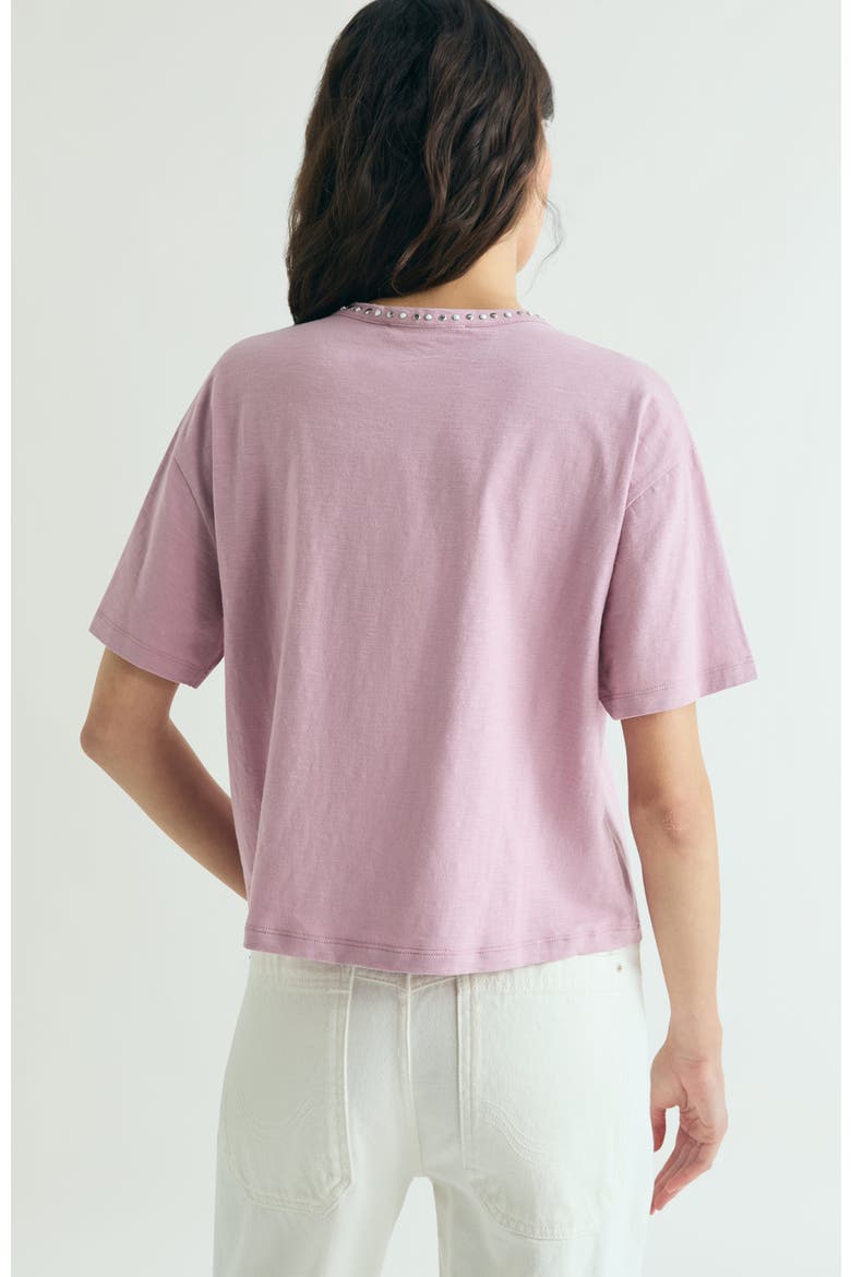 Bolsilo Studs T-Shirt, Alternate, color, Lilac