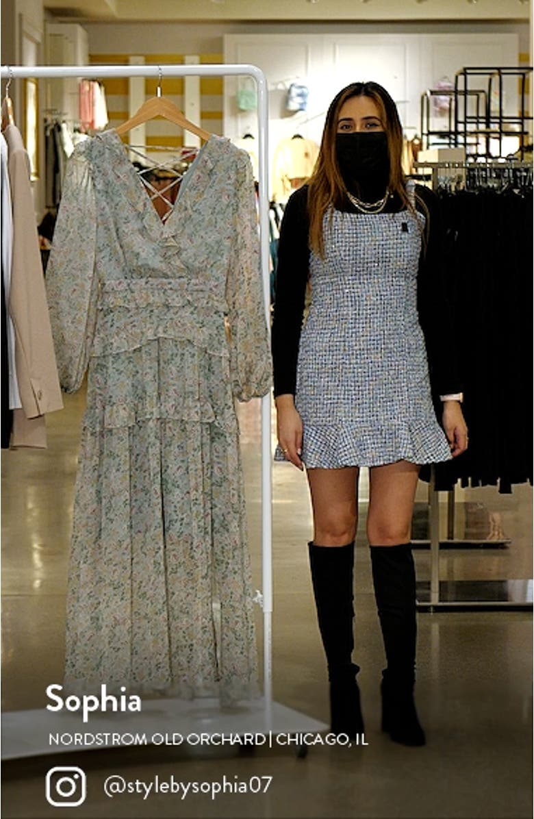 Ruffle Maxi Dress, sales video thumbnail