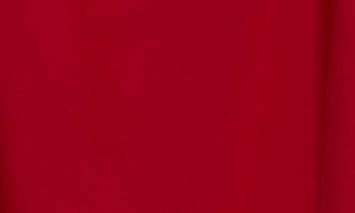 Renee C Ruched Back Halter Dress In Red