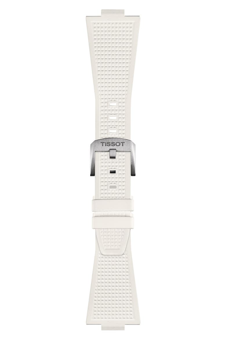 PRX Rubber Strap Watch, 40mm, Alternate, color, WHITE